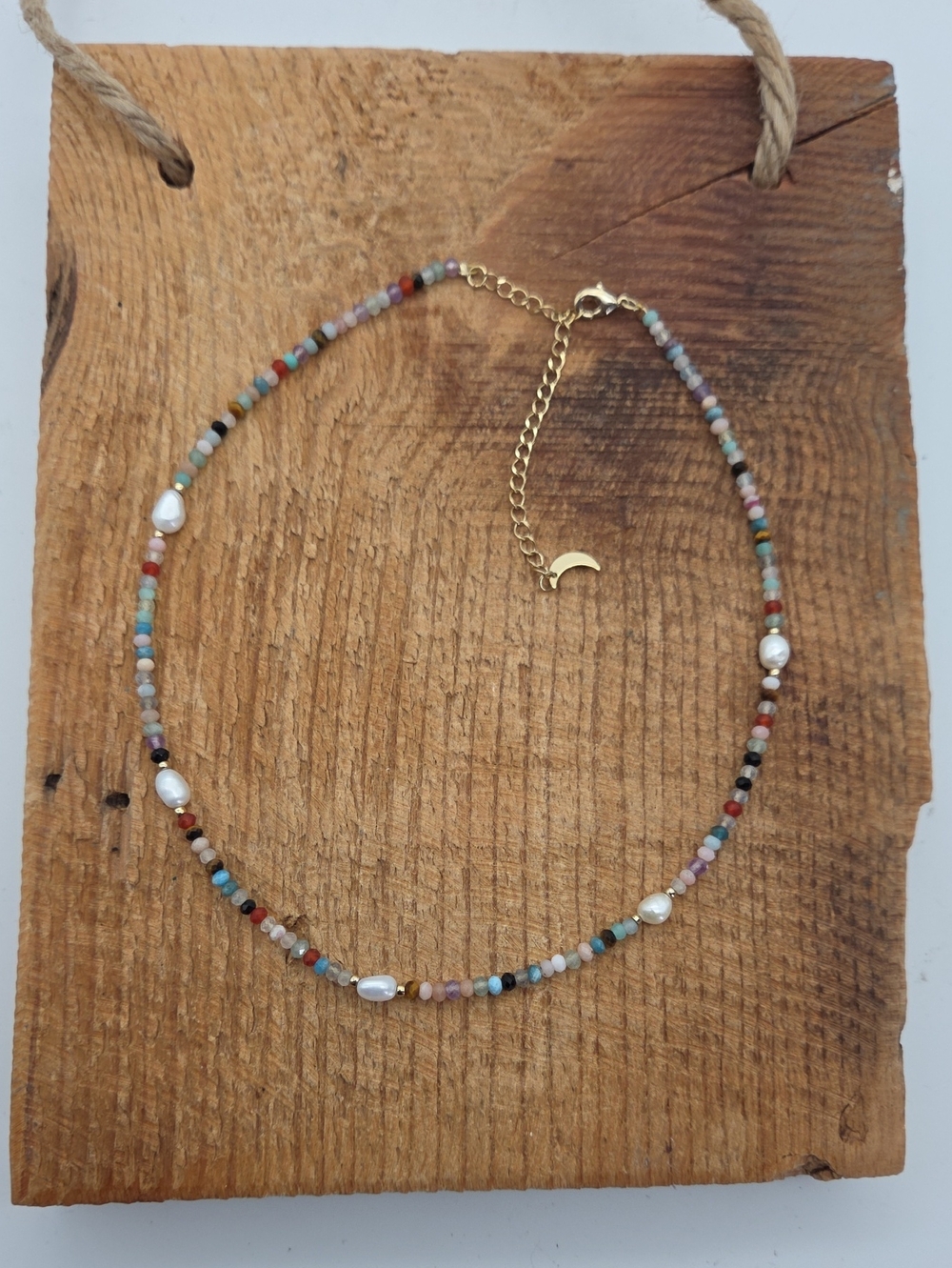 Luna Norte Beaded Choker Necklace